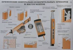 Применение контрольно-измерительных приборов и инструментов